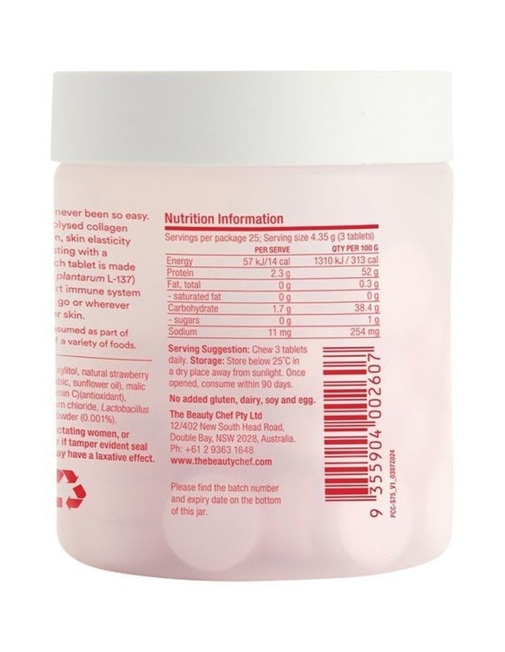 Plumpers Collagen Chewables - Strawberry