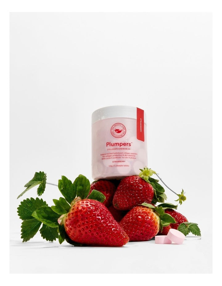 Plumpers Collagen Chewables - Strawberry