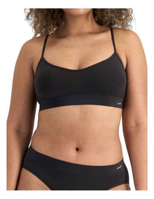 Skimmies Micro Padded Crop in Sk Black