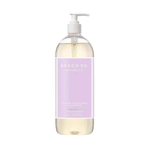 BEACH RD NATURALS SEA LAVENDER + CHAMOMILE BODYWASH 1L