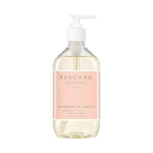 BEACH RD NATURALS RASPBERRY + VANILLA HANDWASH 500ML
