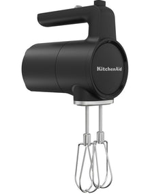 GO Cordless Hand Mixer in Matte Black