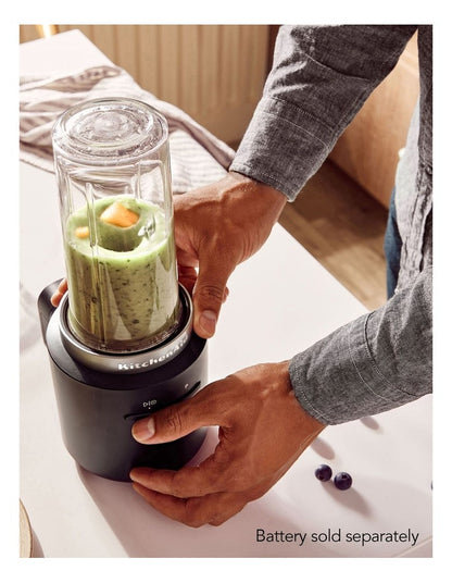 GO Cordless Personal Blender in Matte Black 5KSBR200ABM