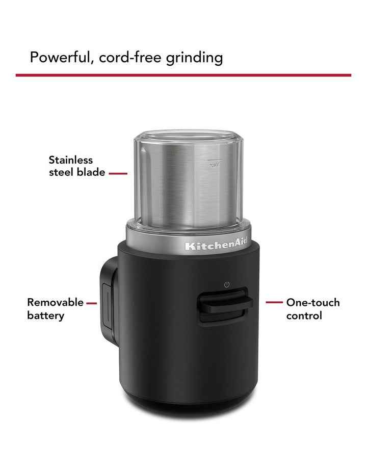 GO Cordless Blade Grinder in Matte Black 5KBGR100ABM