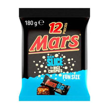 MARS BAR SLICE FUN SIZE CHOCOLATE PARTY BAG 180G