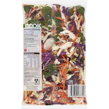 Woolworths COOK Stir Fry Mix Rainbow Vegetables 400g