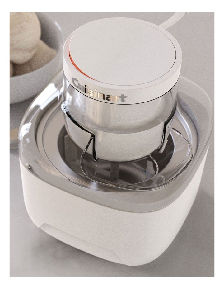 Custom Scoops Ice Cream Maker in White ICE-M10XA