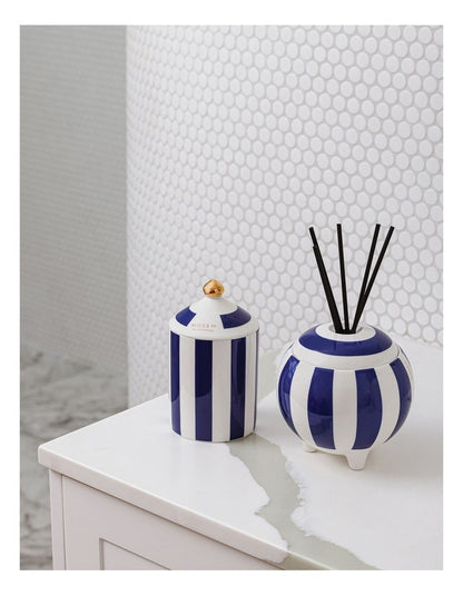 Sandalwood and Spiced Mandarin Ceramic Candle Large 360g