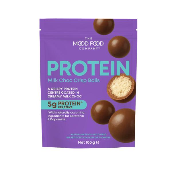 THE MOOD FOOD COMPANY PROTEIN CHOC CRISP BALLS
