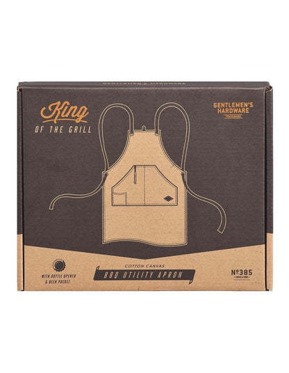 Bbq Utility Apron and Bottle Opener in Multi