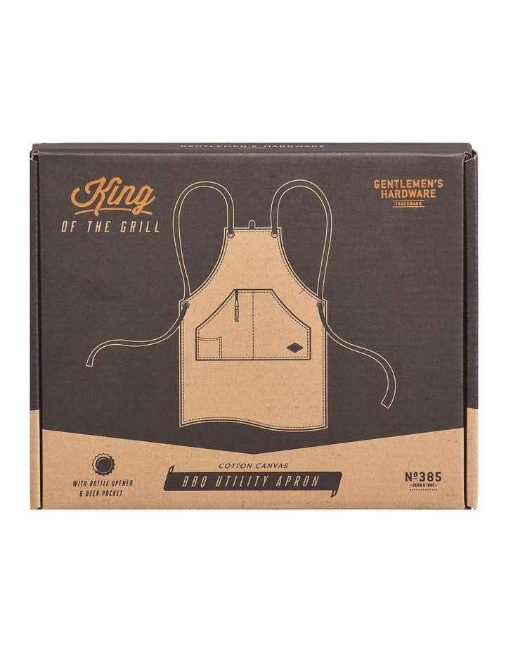 Bbq Utility Apron and Bottle Opener in Multi