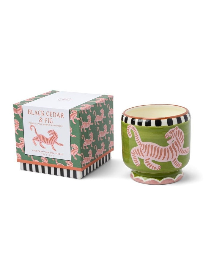 Black Cedar and Fig Candle