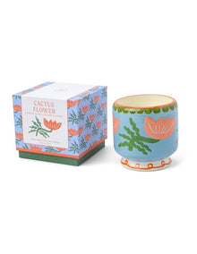 Cactus Flower Candle