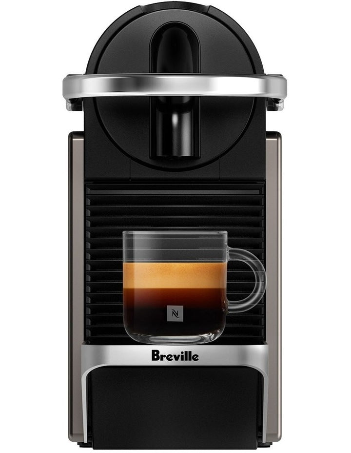 Pixie Capsule Coffee Machine Bundle Titan BEC470TTN4JAN1