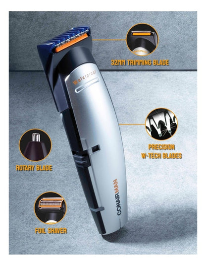 The All Rounder VSM837A Trimmer Set in Silver