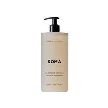 SOMA ALMOND & VANILLE BODY WASH 750ML