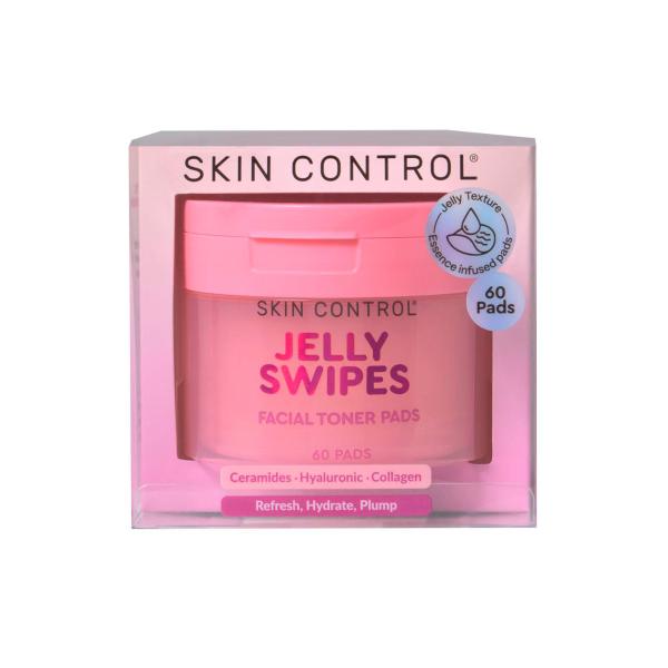 SKIN CONTROL JELLY SWIPES FACIAL TONER PADS 60PACK