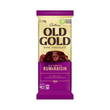 CADBURY OLD GOLD BLOCK CHOCOLATE:JAMAICA R&R:.:170 GRAM