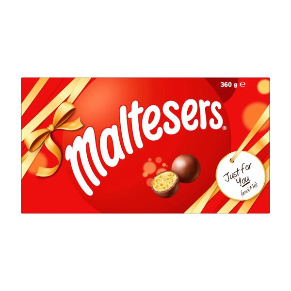 MALTESERS MILK CHOCOLATE GIFT BOX 360G