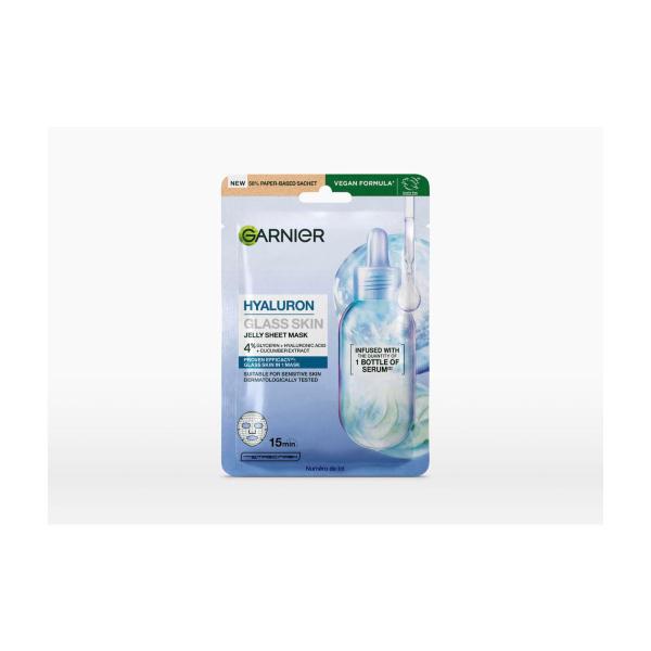 GARNIER HYALURON GLASS SKIN JELLY SHEET MASK 28G