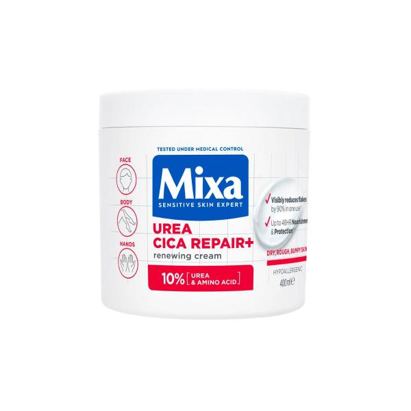 MIXA UREA CICA REPAIR+ RENEWING CREAM 400ML