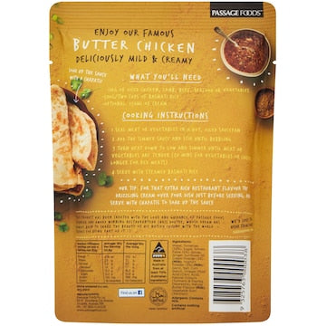 Passage To India Simmer Sauce Butter Chicken 375g