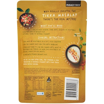 Passage To India Simmer Sauce Tikka Masala 375g