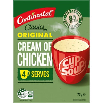 Continental Classics Cup A Soup Original Cream Of Chicken 75g