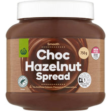 Woolworths Choc Hazelnut Spread 750g