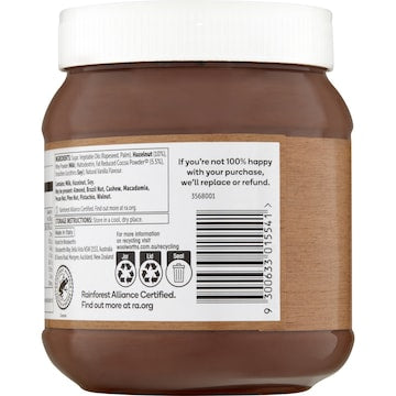 Woolworths Choc Hazelnut Spread 750g
