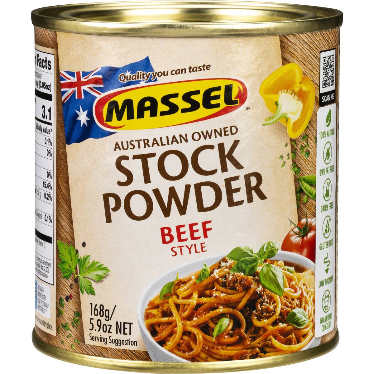 Massel Stock Powder Beef 168g