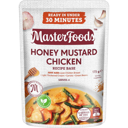 MasterFoods Honey Mustard Chicken Recipe Base 175g