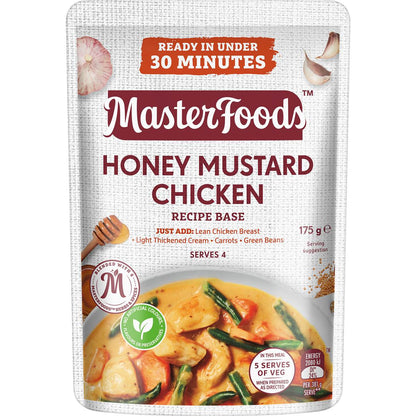 MasterFoods Honey Mustard Chicken Recipe Base 175g