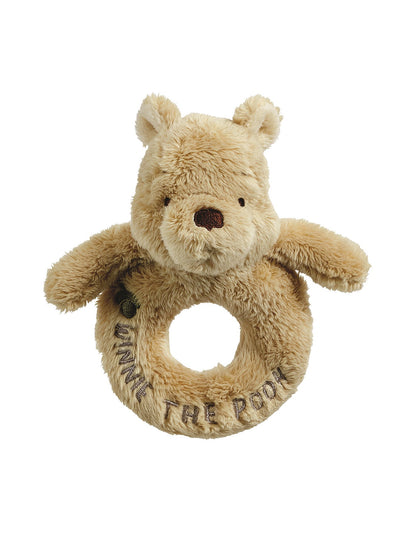 Classic Winnie The Pooh Ring Rattle