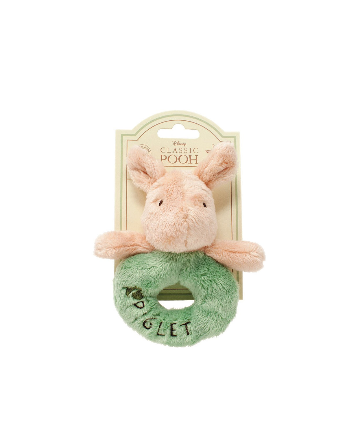Classic Piglet Ring Rattle