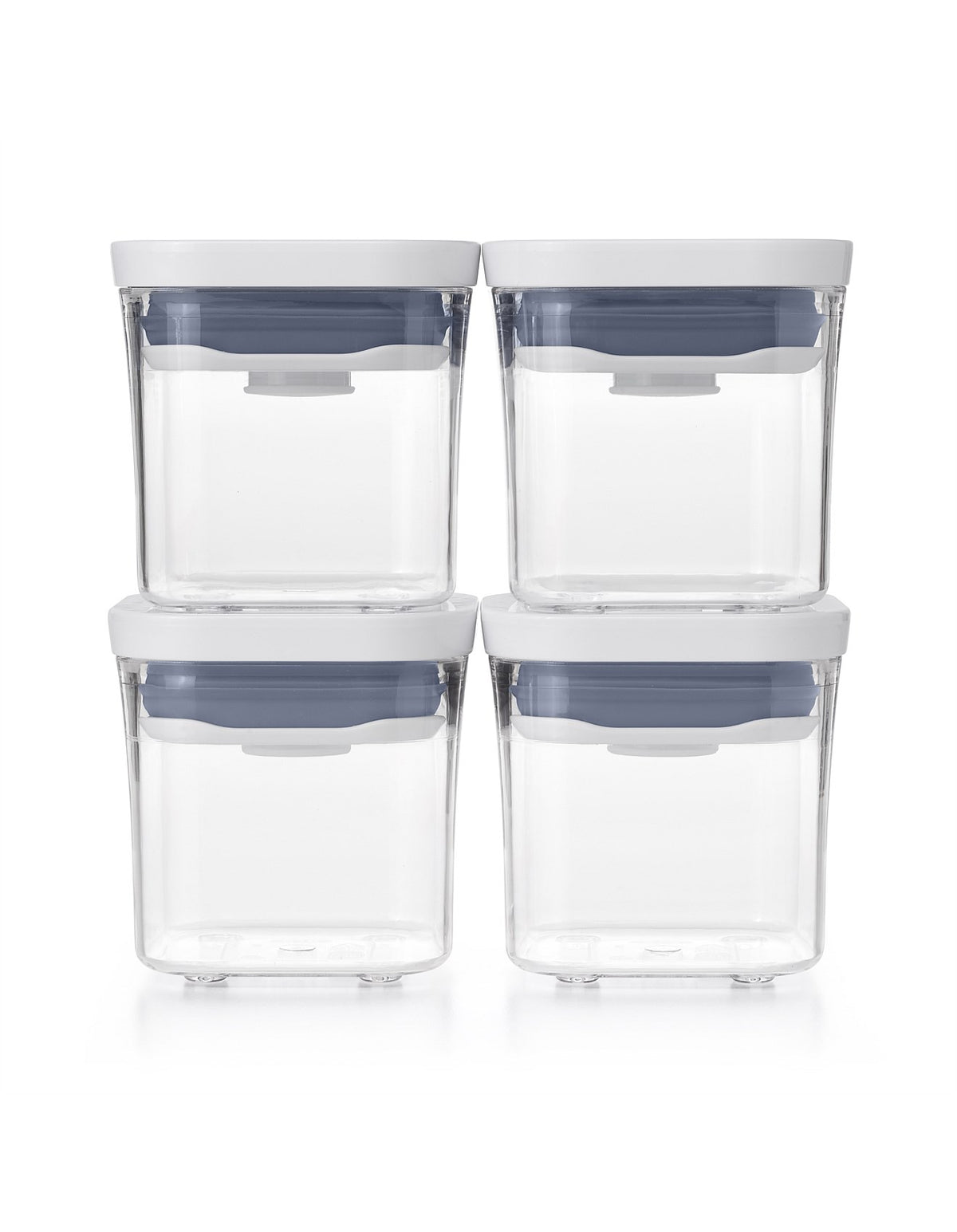 Pop 2.0 4 Piece Square Container Set