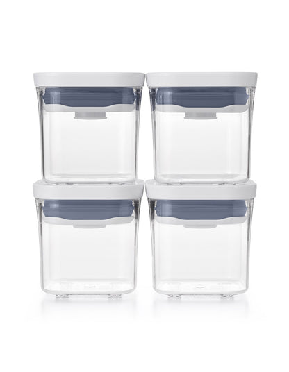 Pop 2.0 4 Piece Square Container Set