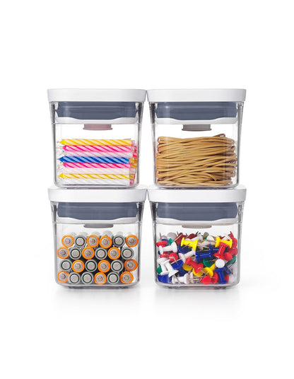 Pop 2.0 4 Piece Square Container Set