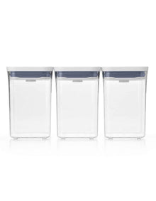 Pop 2.0 3 Piece Square Container Set