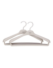Garment Care Hanger Suit & Coat Hanger 2 Pack in White