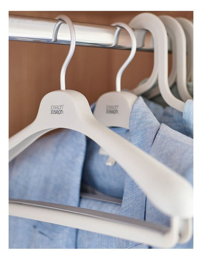 Garment Care Hanger Suit & Coat Hanger 2 Pack in White