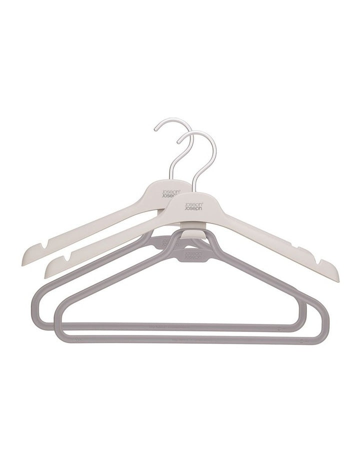 Garment Care Hanger Long Garment Hanger 2 Pack in White