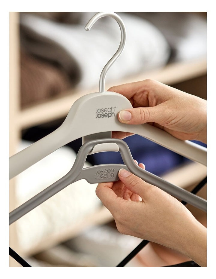 Garment Care Hanger Long Garment Hanger 2 Pack in White