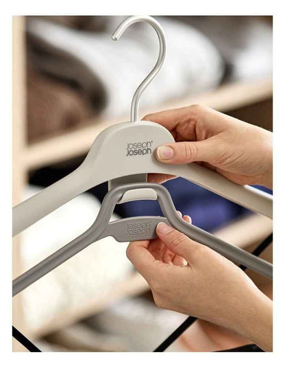 Garment Care Hanger Long Garment Hanger 2 Pack in White