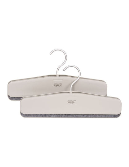 Trouser & Skirt Hanger 2 Pack in White