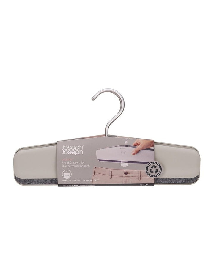 Trouser & Skirt Hanger 2 Pack in White