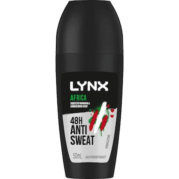 Lynx 48hr Deodorant Roll On Africa 50mL