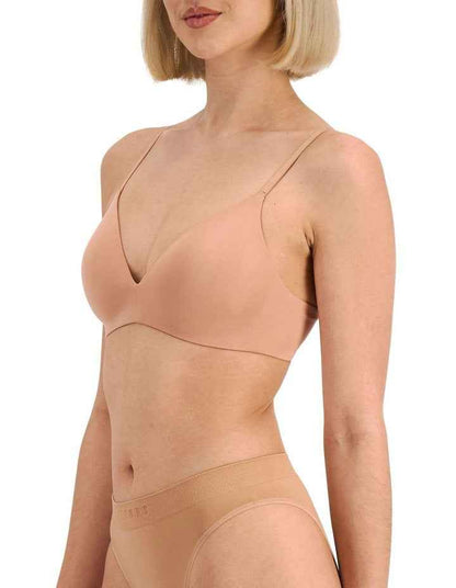 Bases Wirefree Scoop Bra in Blush Latte