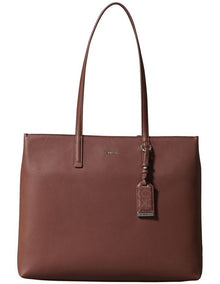 Must Medium Pu Tote in Brown