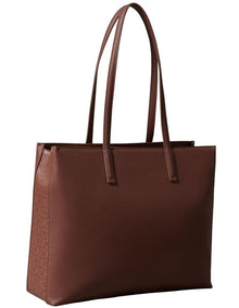 Must Medium Pu Tote in Brown